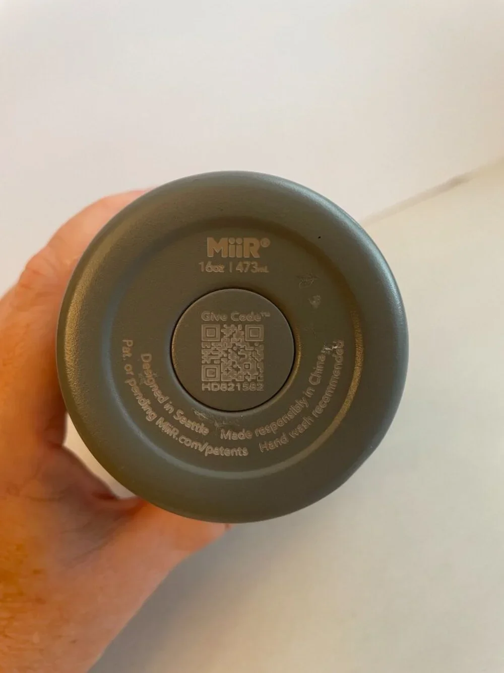 MiiR Insulated Coffee Tumbler with Patagonia Logo